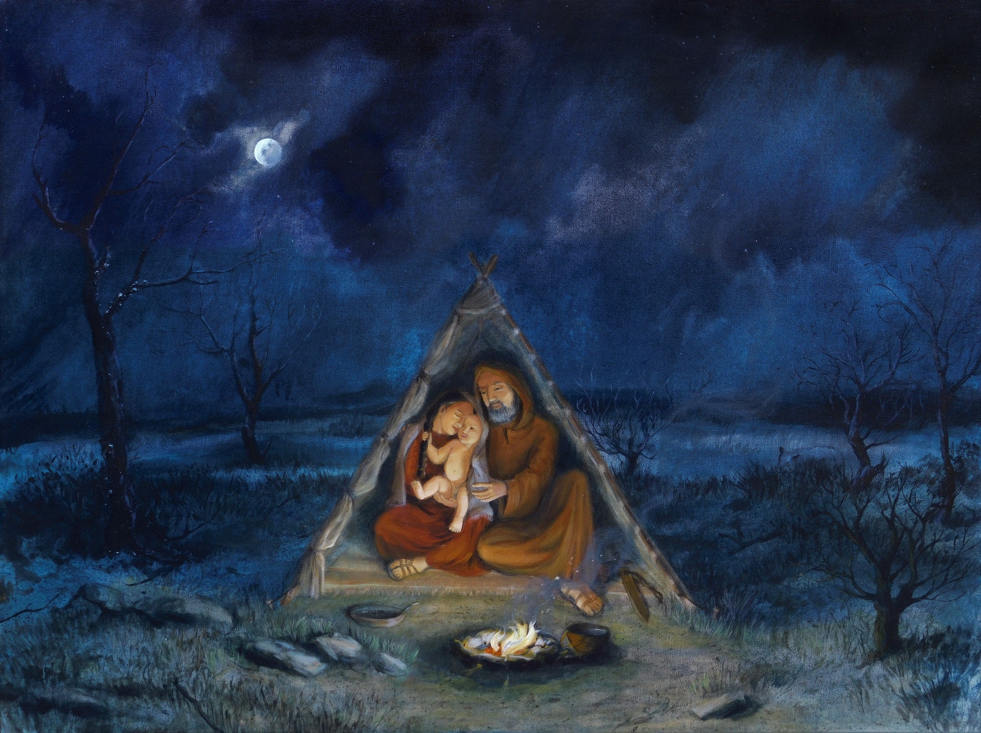 A Painting of the Holy Family