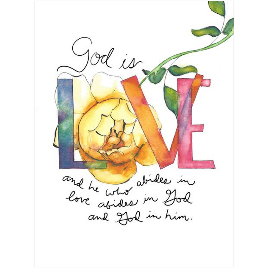 "God is LOVE" Fine Art Print