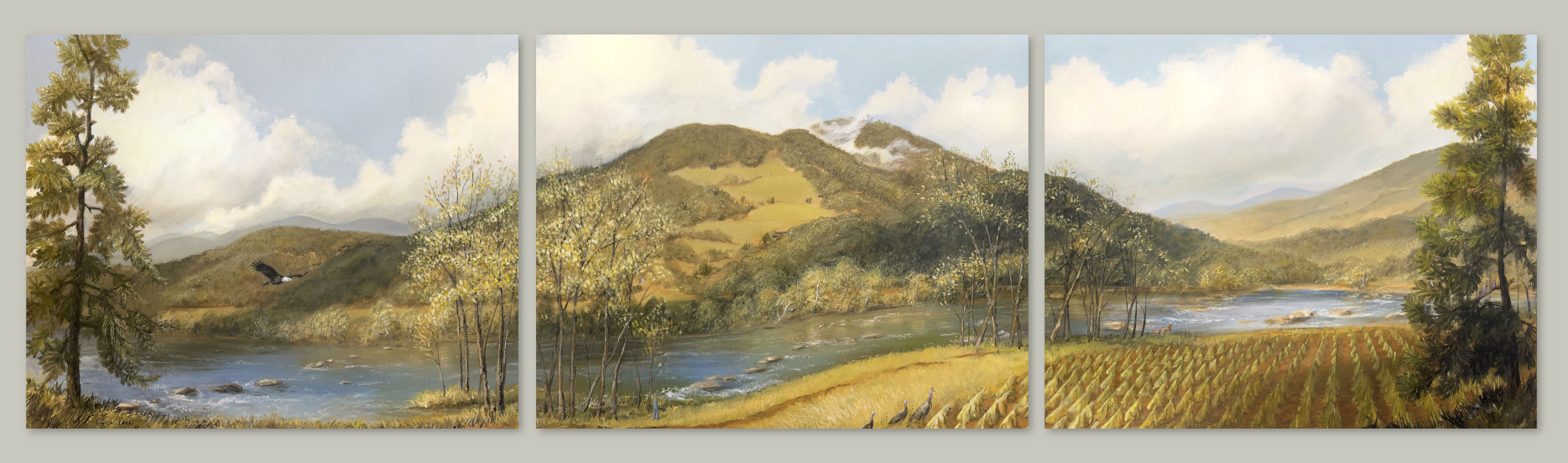 A Christian Landscape Painting