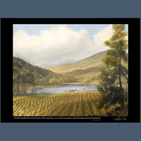 Thumbnail for Three Wooden Crosses - Blue Ridge Panel - Fine Art Poster