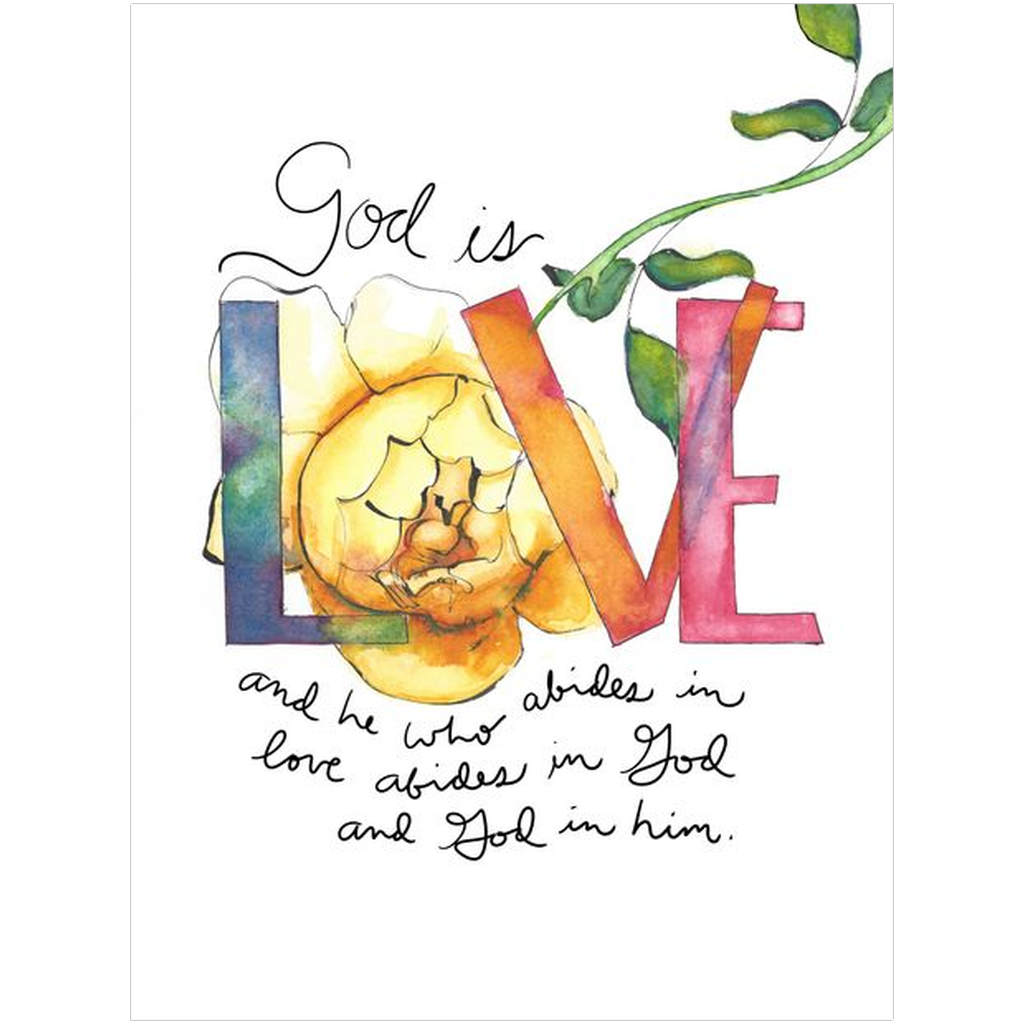 "God is LOVE" Fine Art Print