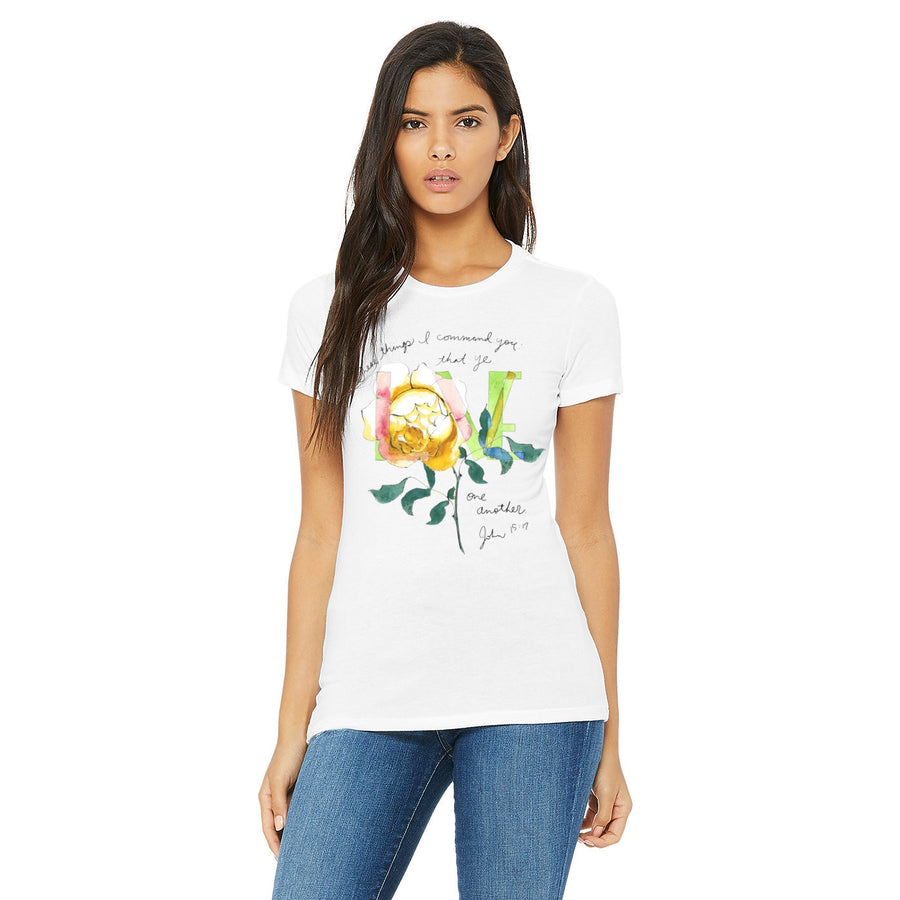 "LOVE One Another" Women's Crew Neck Tee